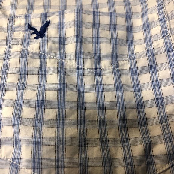 American Eagle Long Sleeve Button down shirt mens Large - Picture 3 of 7